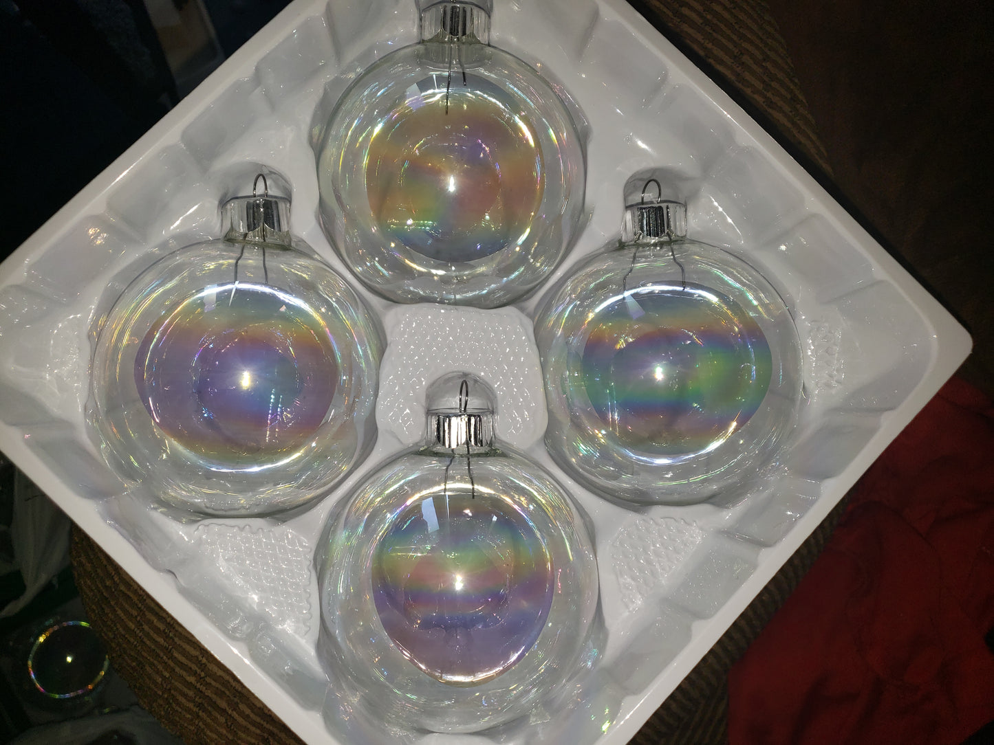 Glass ornaments